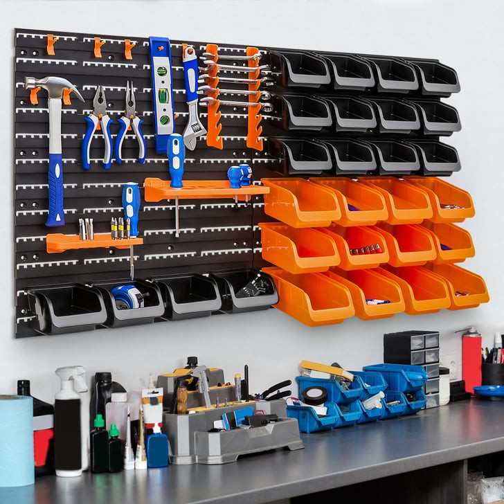 Garage Storage Organizers
 Best Choice Products Wall Mounted Garage Storage Organizer