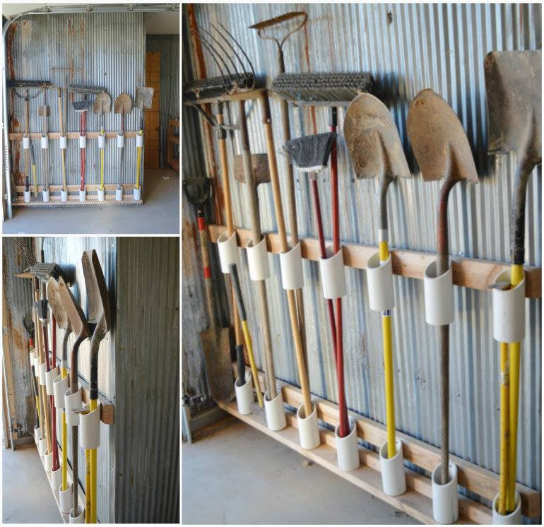 Garage Tool Organization
 10 DIY home storage ideas