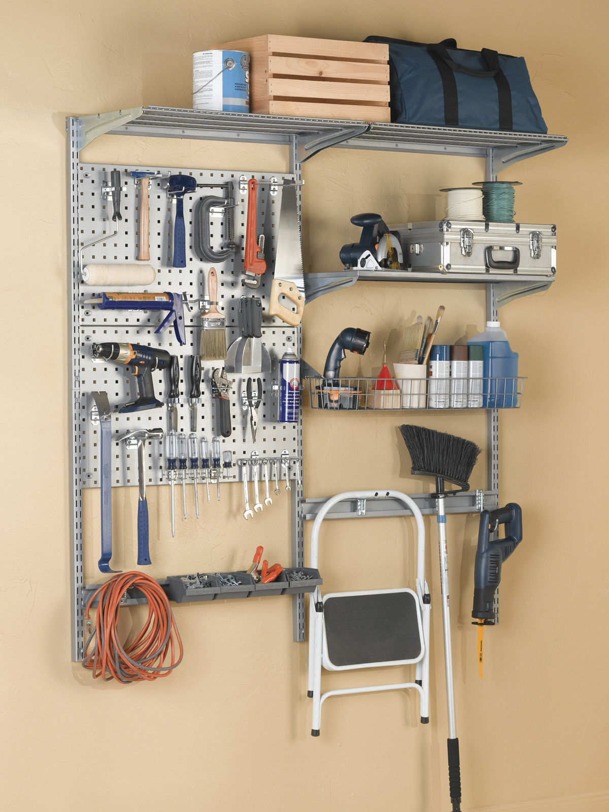 Garage Tool Organization
 Garage Wall Systems to Keep Tools Organized