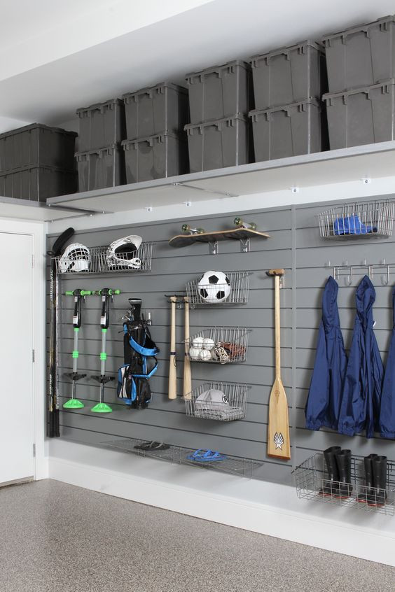 Garage Wall Organization
 20 Fab Garage Organization Ideas and Makeovers