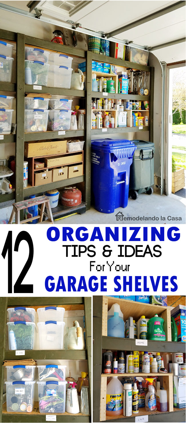 Garage Workshop Organization Ideas
 12 Organizing Tips and Ideas for Your Garage Shelves