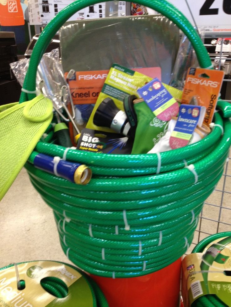 Gardening Gift Basket Ideas
 basket filled with gardening goo s