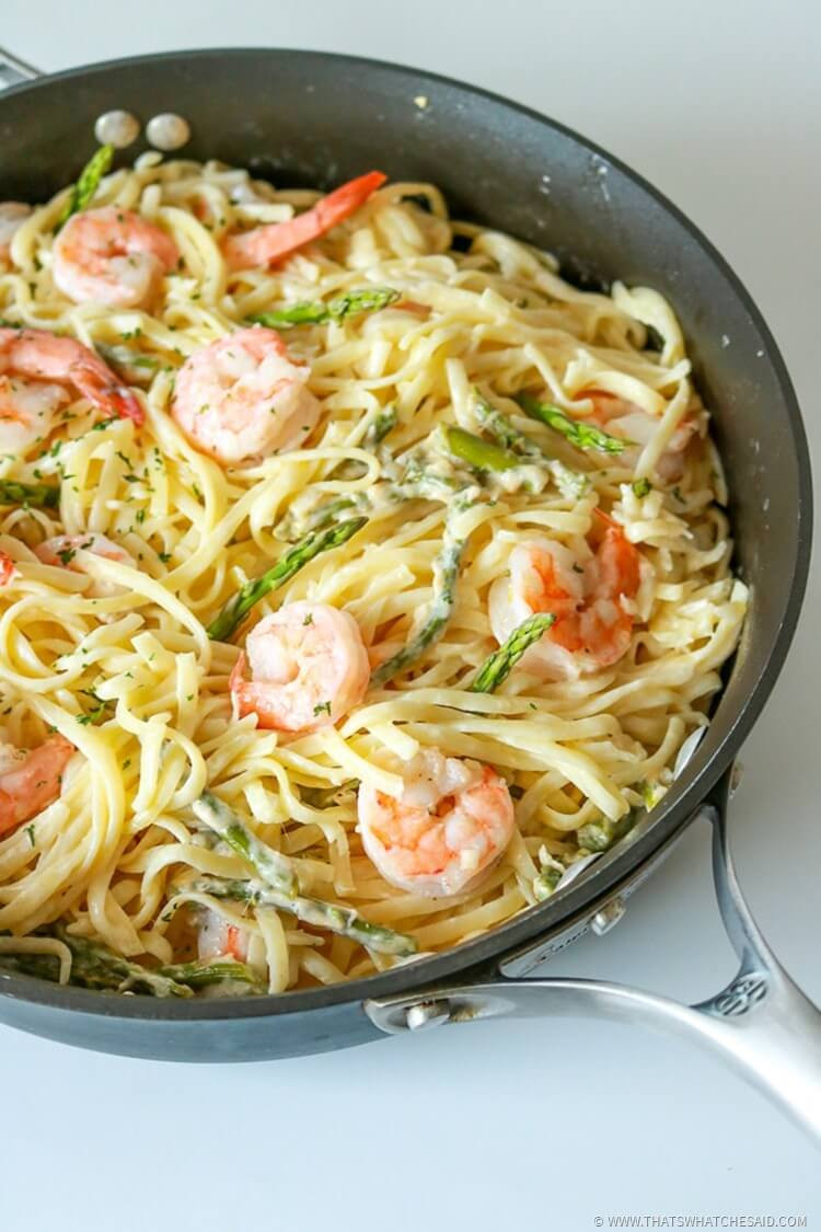 Garlic Butter Shrimp Pasta Recipe
 Garlic Butter Shrimp Pasta in White Wine Sauce – That s