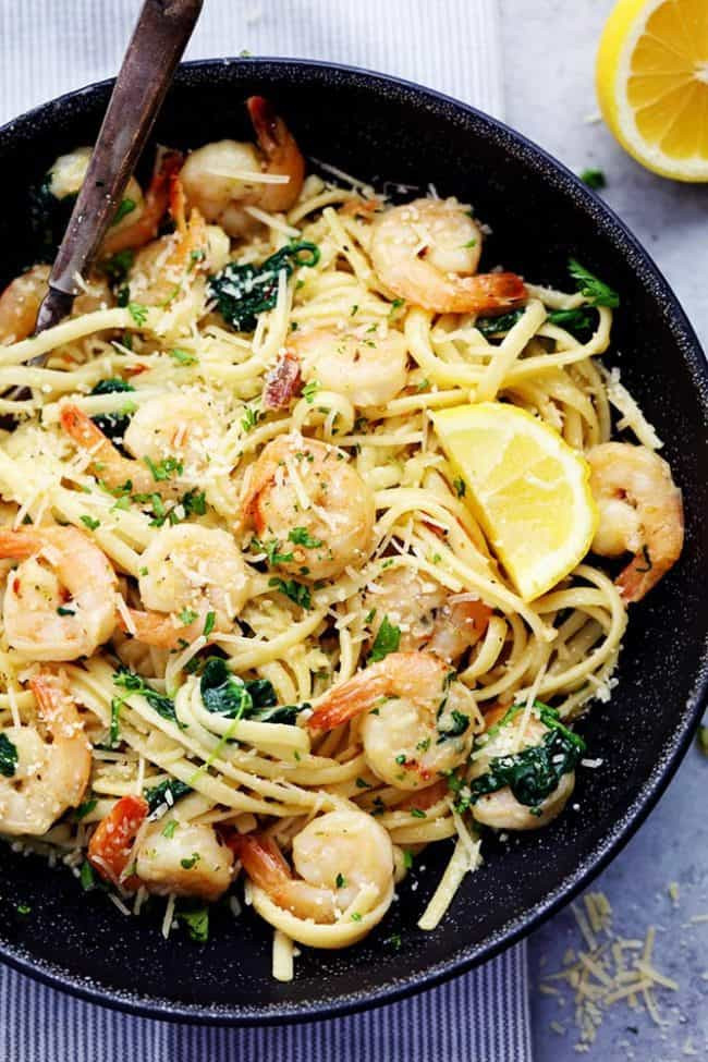 Garlic Butter Shrimp Pasta Recipe
 Lemon Garlic Parmesan Shrimp Pasta