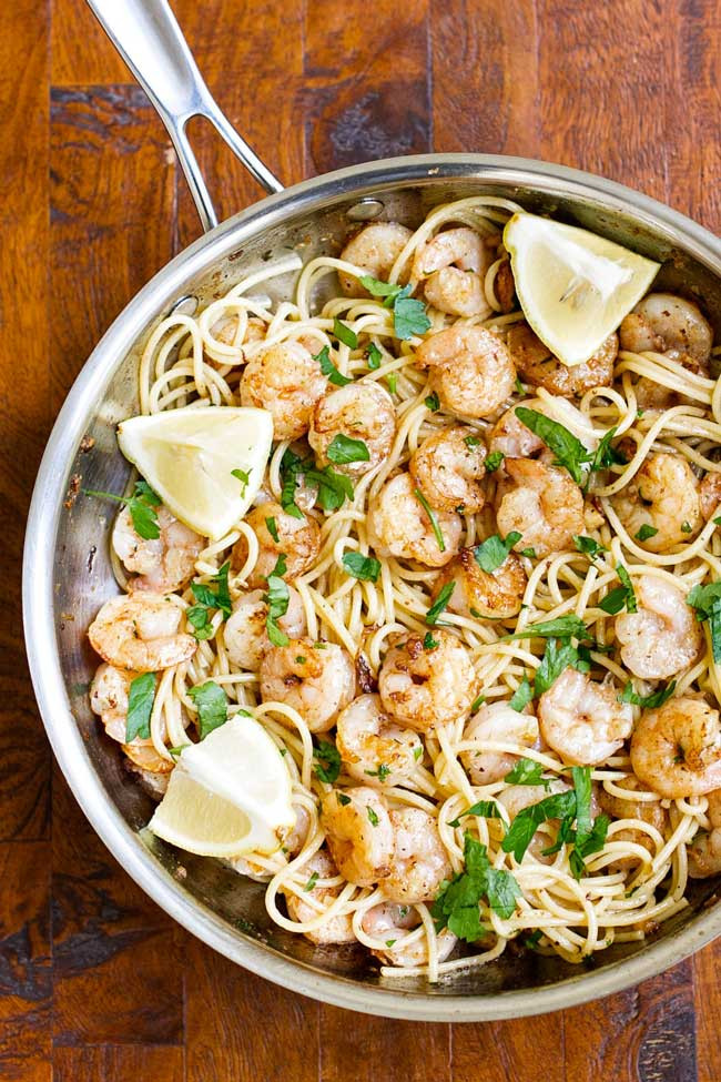 Garlic Butter Shrimp Pasta Recipe
 Garlic Butter Shrimp Pasta Quick & Easy