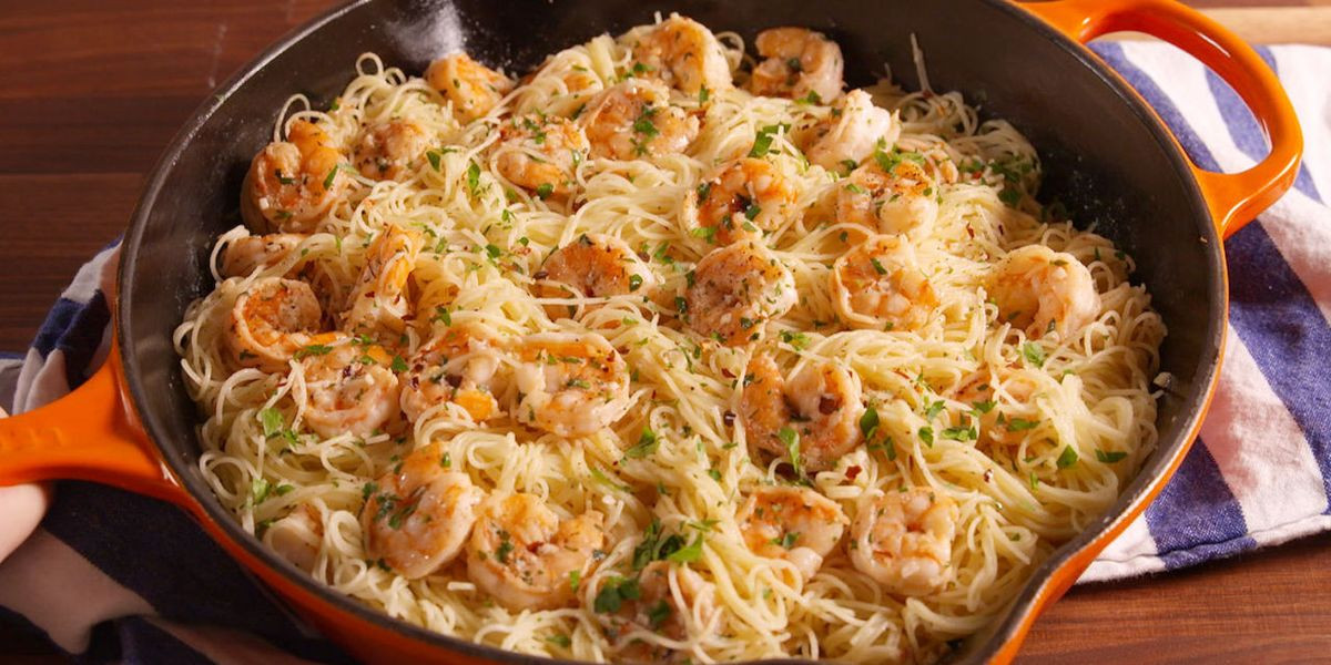 Garlic Butter Shrimp Pasta Recipe
 Best Garlic Butter Shrimp Pasta Recipe Easy Shrimp Dish