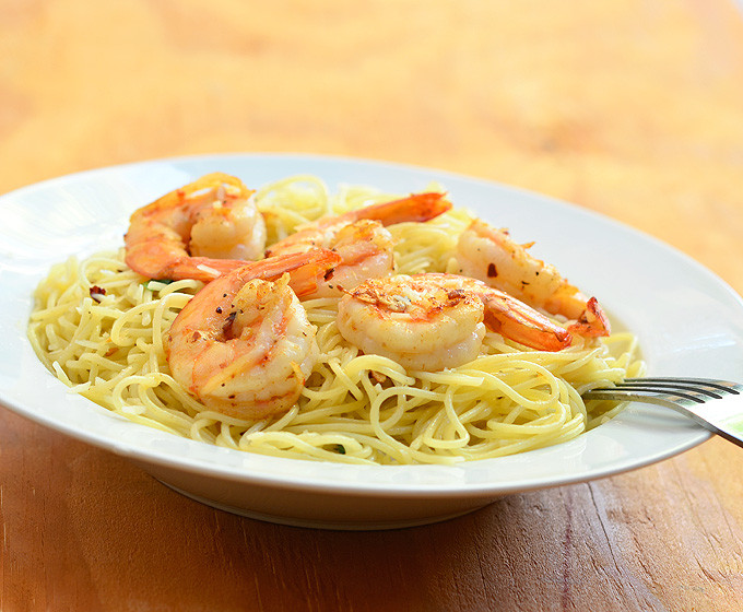 Garlic Butter Shrimp Pasta Recipe
 Garlic Butter Shrimp Pasta ion Rings & Things