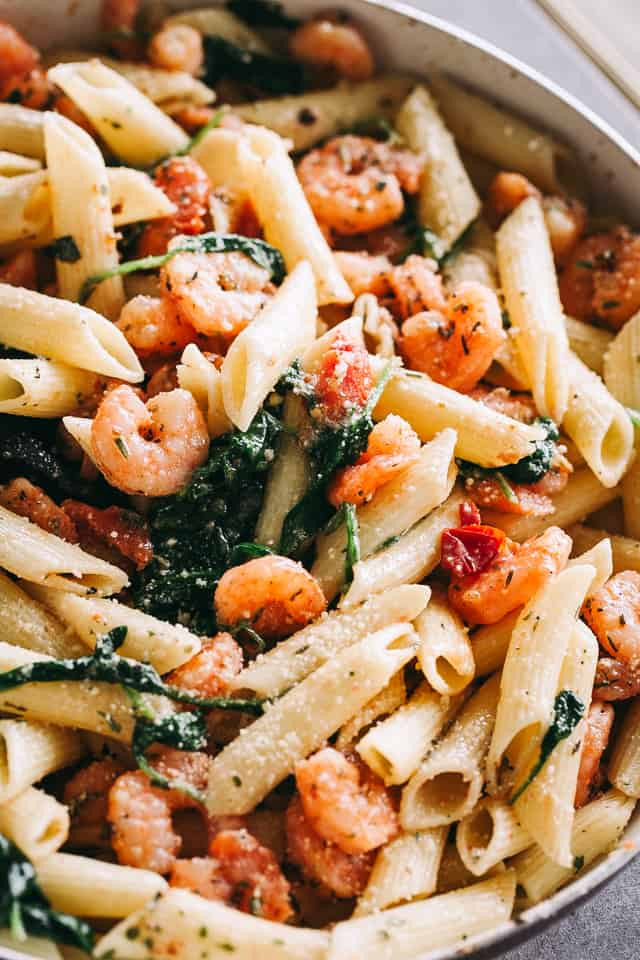 Garlic Butter Shrimp Pasta Recipe
 Garlic Butter Shrimp Pasta Recipe Shrimp Dinner Ready in