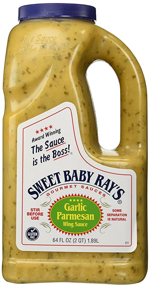 Garlic Wing Sauces
 Sweet Baby Rays Garlic Parmesan Wing Sauce 64 Oz Jug 1