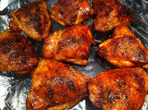 Gas Grilled Chicken Thighs
 Chicken Thighs on a Weber Grill Part 2 BBQ Dry Rubs