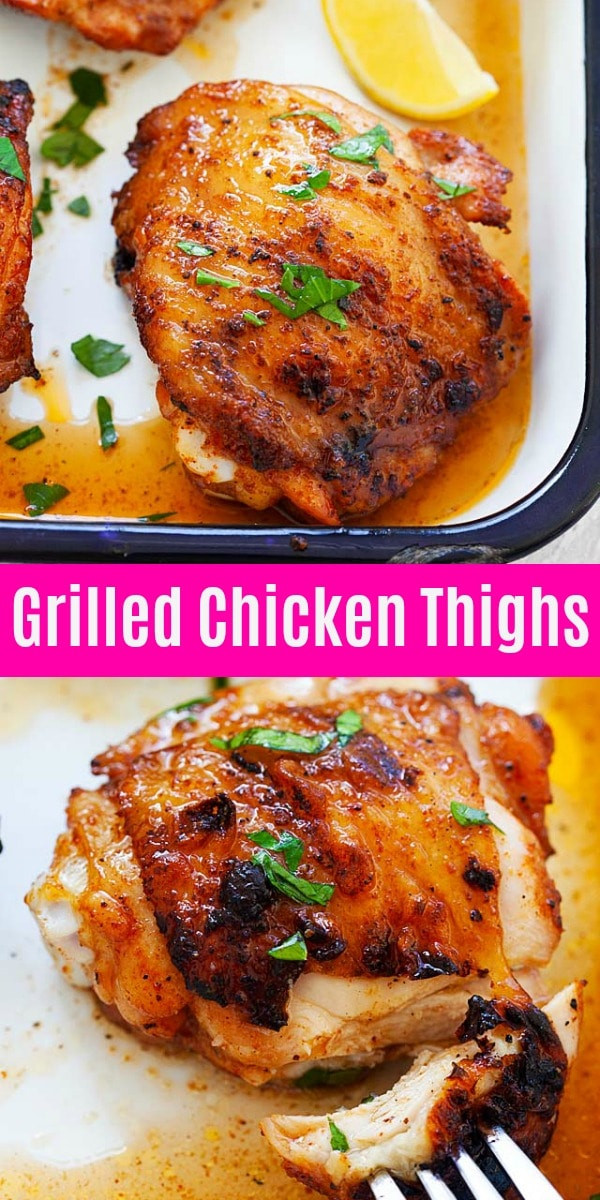 Gas Grilled Chicken Thighs
 Juicy Grilled Chicken Thighs The Best Recipe Ever