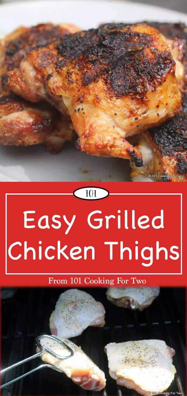 Gas Grilled Chicken Thighs
 Easy Grilled Chicken Thighs