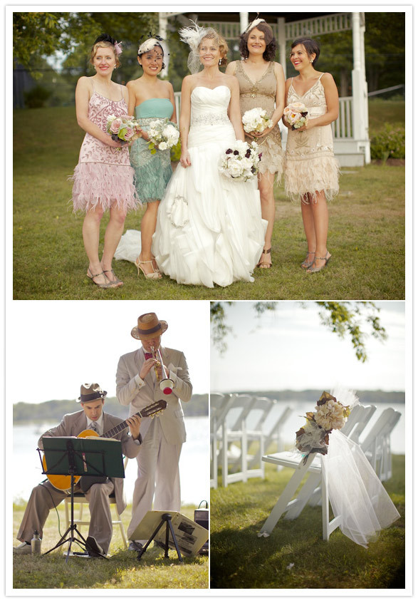 Gatsby Themed Wedding
 rivernorthLove Great Gatsby Inspired Wedding