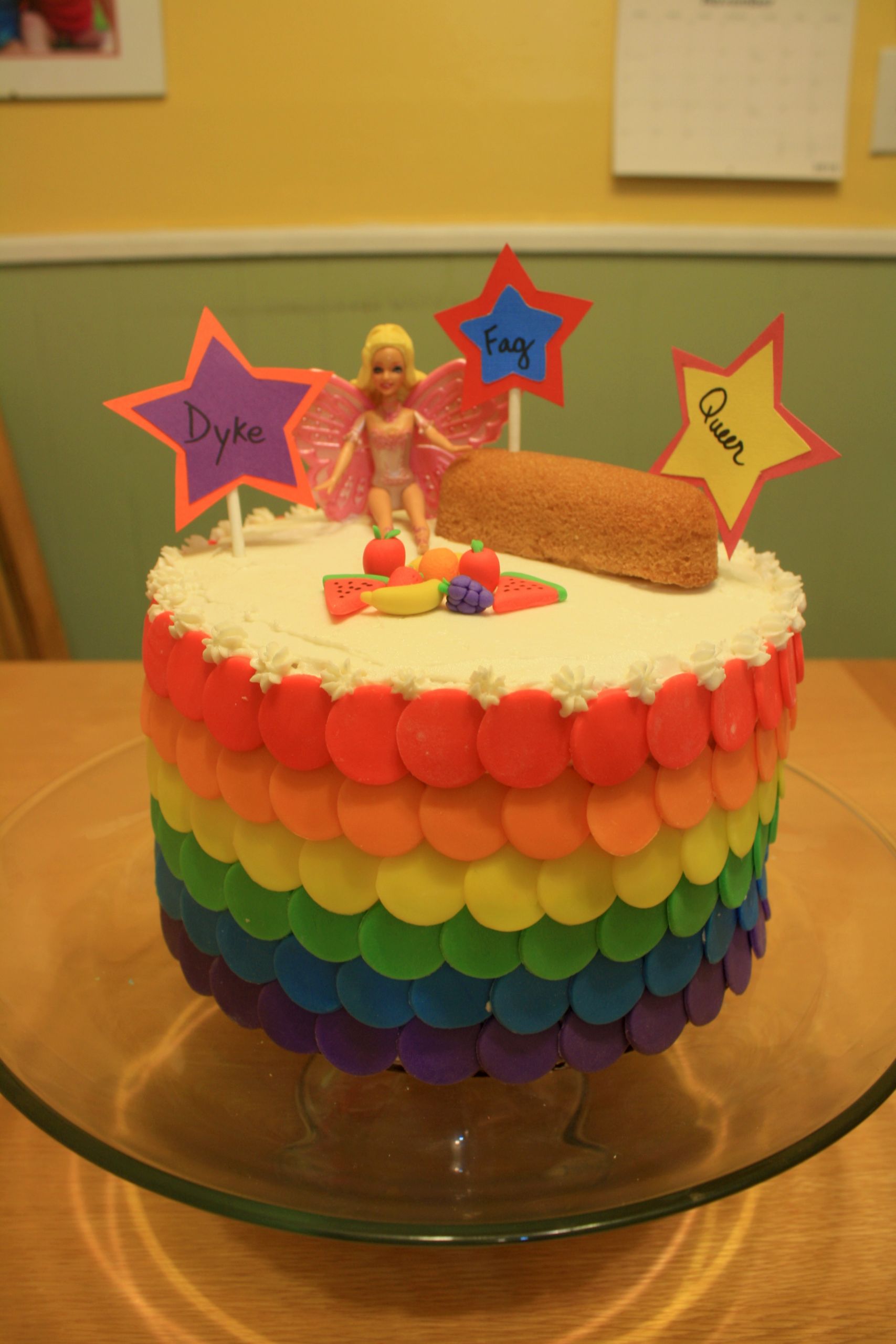 Gay Birthday Cakes
 Aaaand the Gay Cakes are in Vote for your favorite
