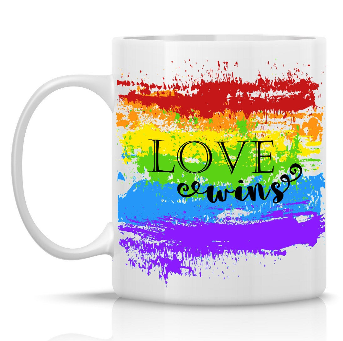 Gay Valentine Gift Ideas
 Lesbian Gifts Gay Pride Mug Lesbian Gift Ideas by HumerusWares