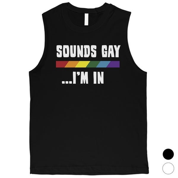 Gay Valentine Gift Ideas
 Shop LGBT Sounds Gay Rainbow Mens Muscle Top Valentine Day