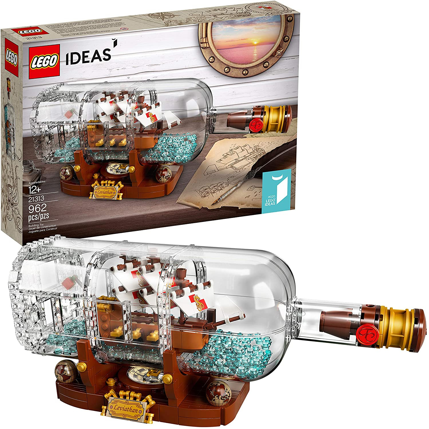 Geek Gifts For Kids
 Lego Ship in a Bottle Geek Gifts for Kids