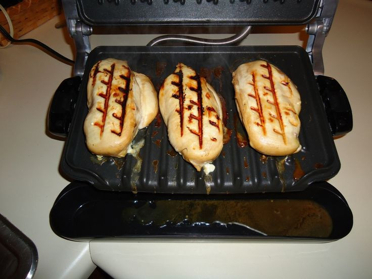 George Foreman Grill Chicken Breasts
 I love grilled chicken breasts to add some protein to my