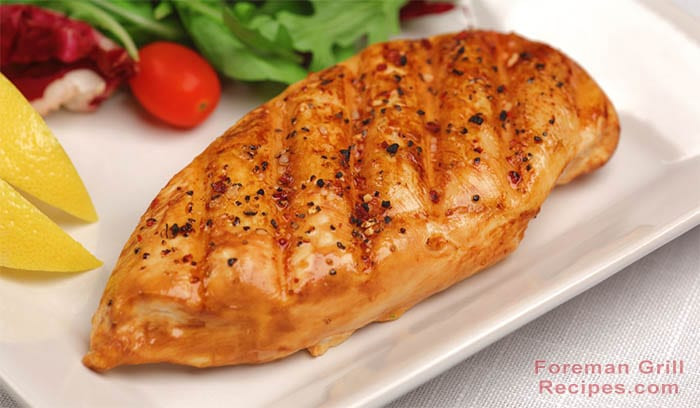 George Foreman Grill Chicken Breasts
 Easy Lemon Pepper Grilled Chicken Breast Foreman Grill