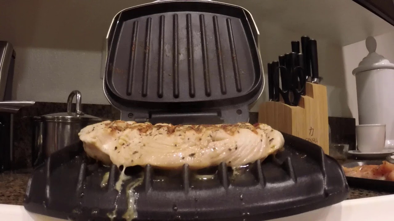 George Foreman Grill Chicken Breasts
 HOW TO GRILL CHICKEN BREAST USING GEORGE FOREMAN