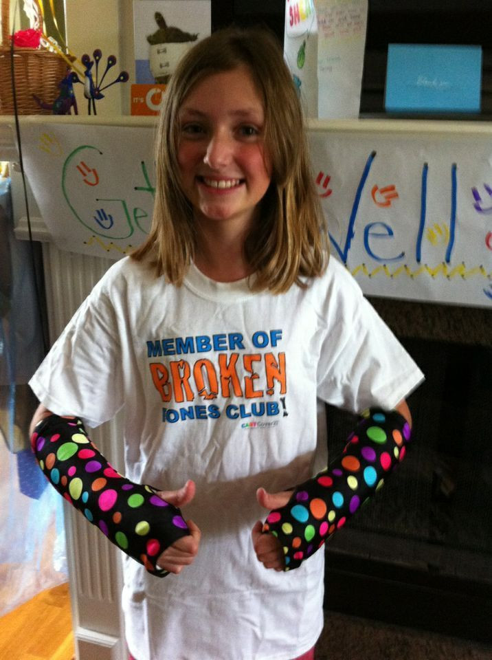 Get Well Gifts For Kids With Broken Arm
 Her Daughter s Broken Arm Became Mom s Lucky Break