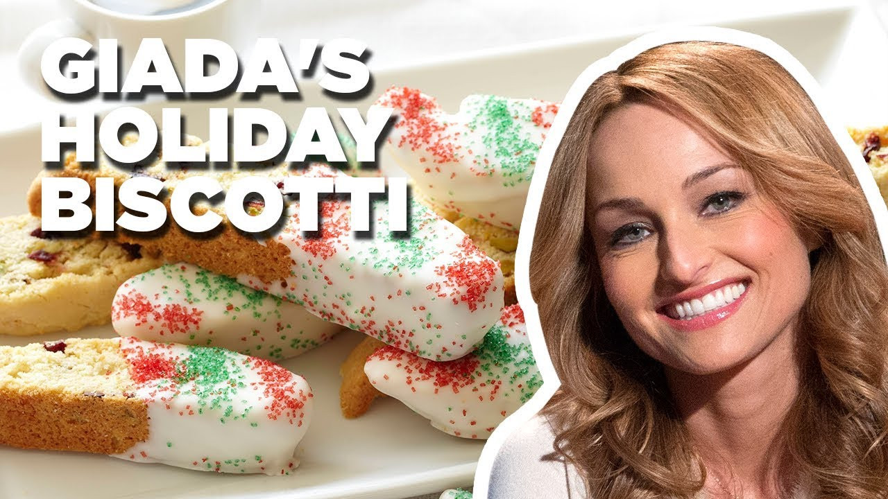 Giada Holiday Biscotti
 Giada De Laurentiis Makes Holiday Biscotti