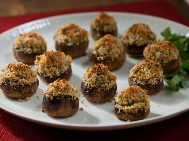 Giada Stuffed Mushroom
 Stuffed Mushrooms Pecorino Romano parsley breadcrumbs