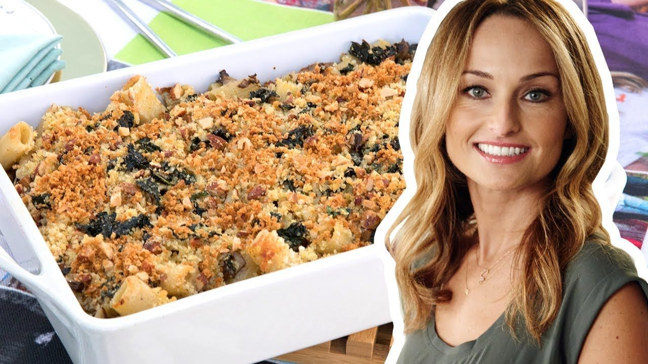 Giada Stuffed Mushroom
 Giada Makes Baked Mushroom Rigatoni