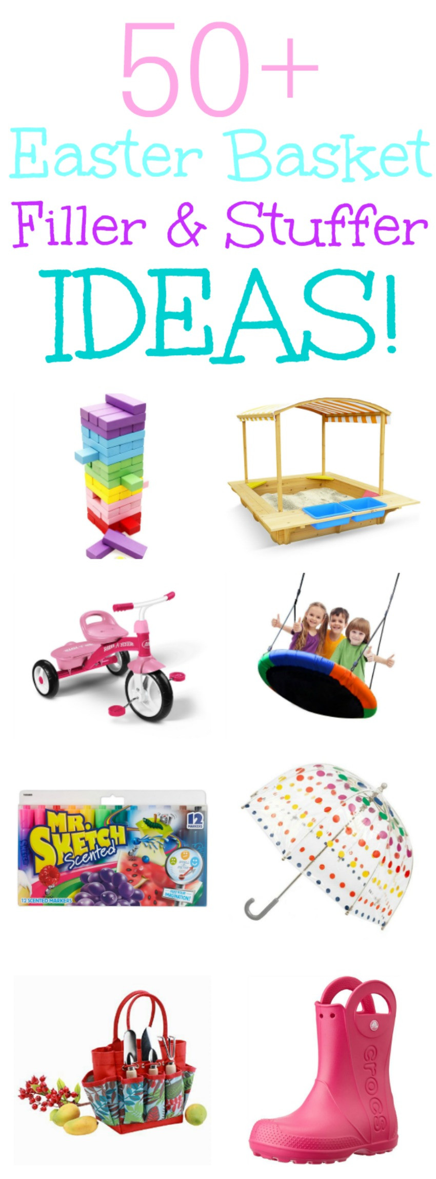 Gift Basket Filler Ideas
 50 Easter Basket Stuffers Fillers Toys and Treats