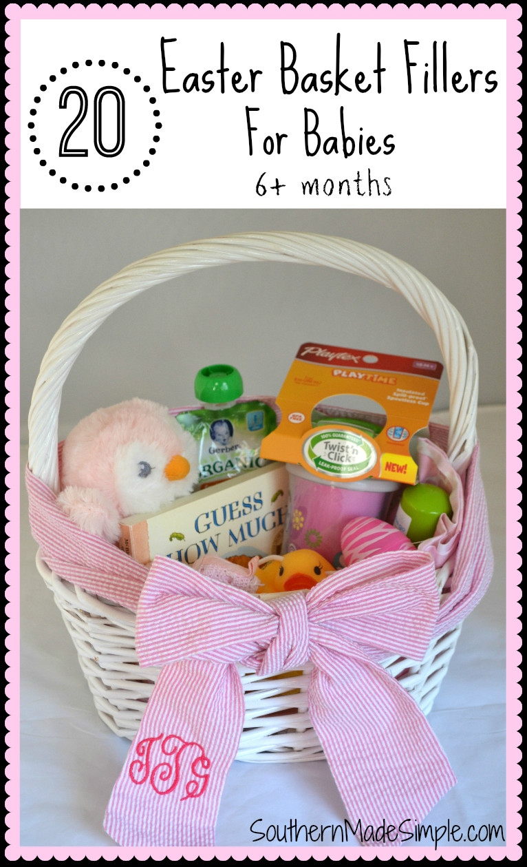 Gift Basket Filler Ideas
 20 Easter Basket Filler Ideas for Babies