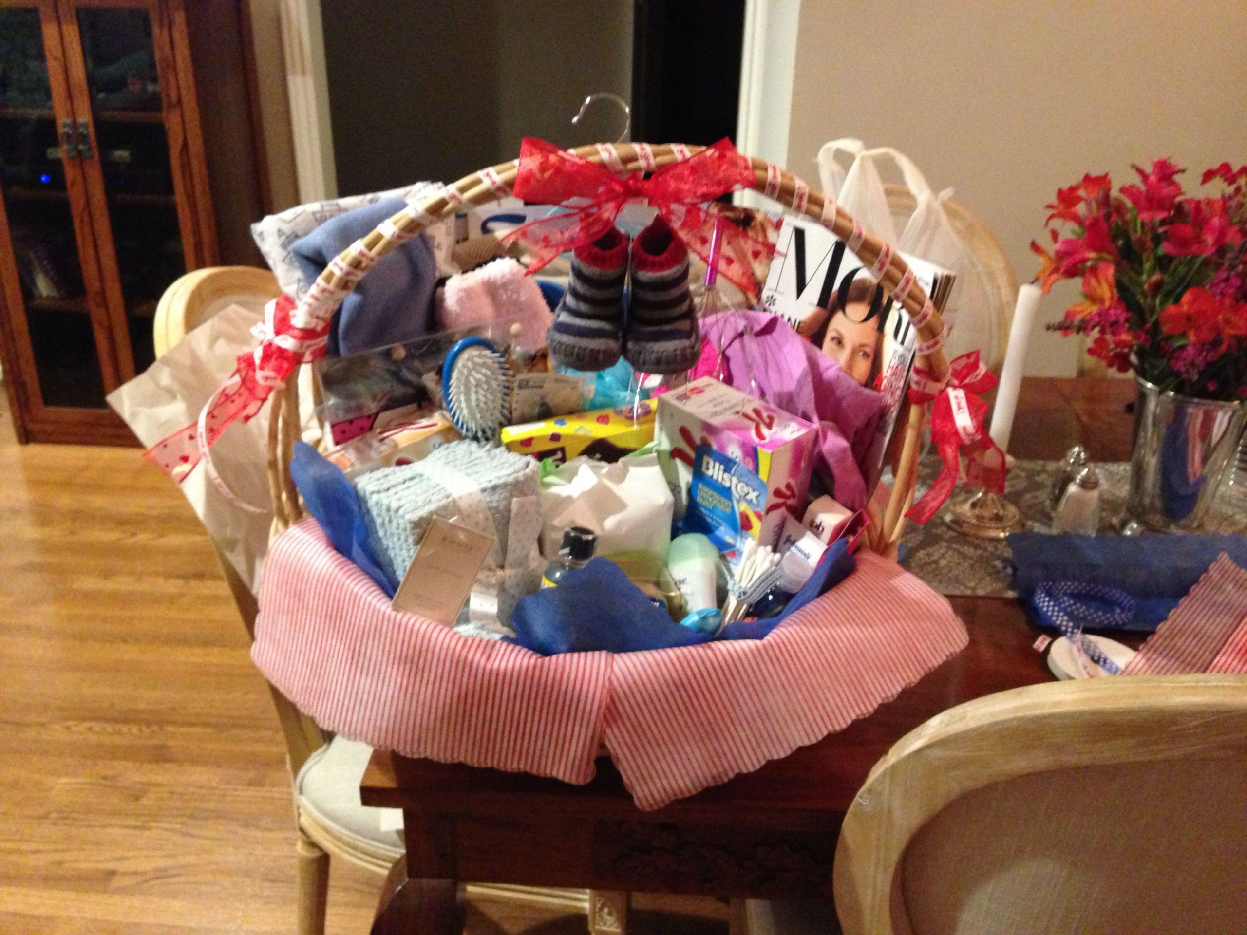 Gift Basket For Child In Hospital
 Hospital basket for new mom