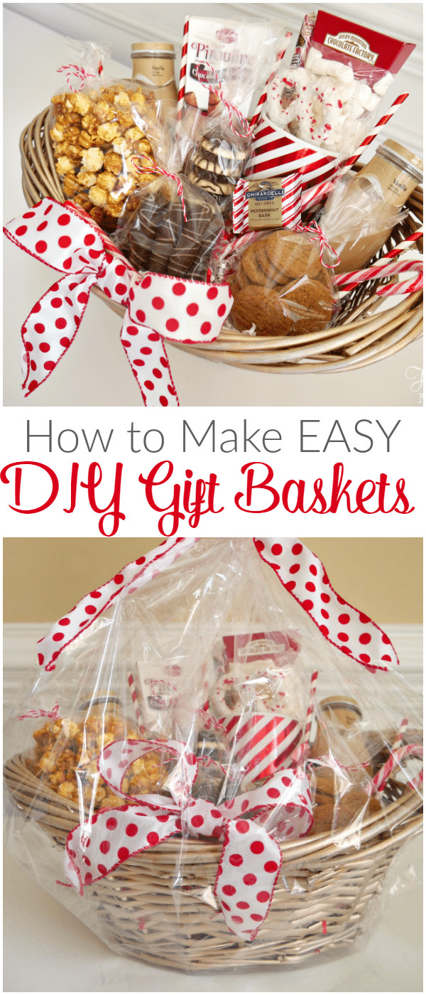 Gift Basket Ideas Diy
 How to Make Easy DIY Gift Baskets for the Holidays A