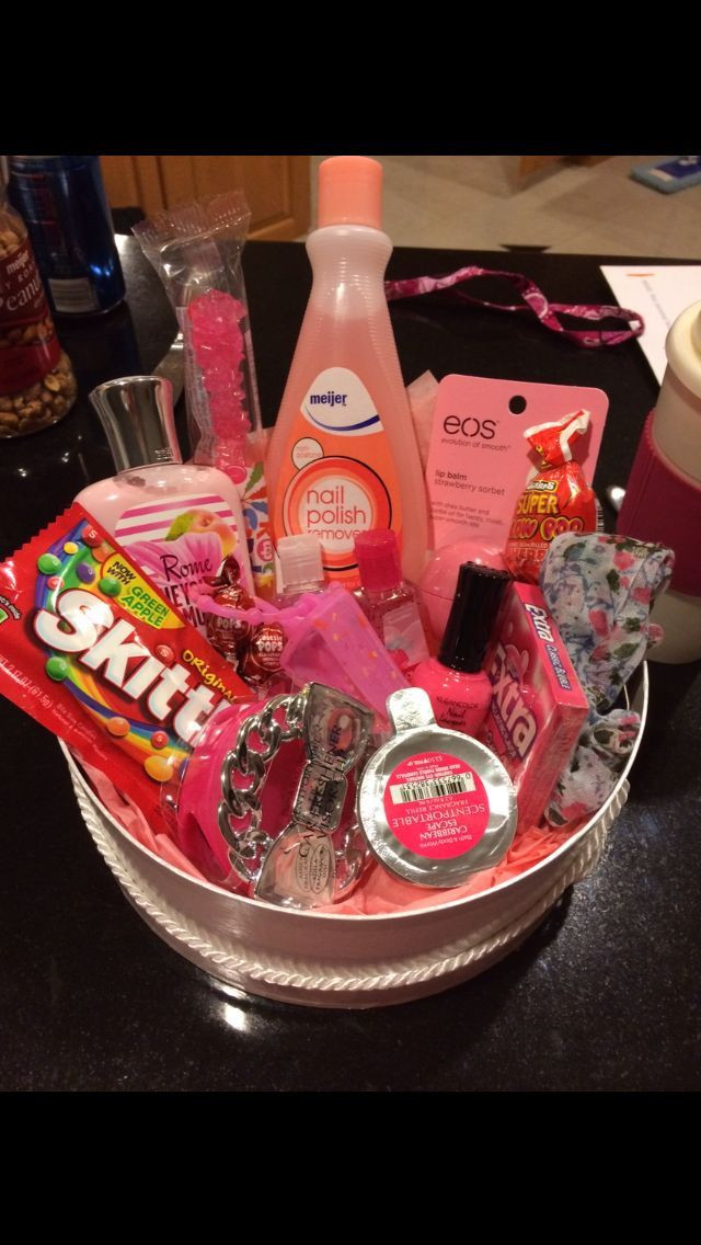 Gift Basket Ideas For Best Friend
 I made this color themed basket for my best friend a 16th