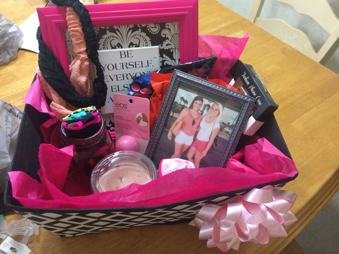 Gift Basket Ideas For Best Friend
 Gift basket I made my bestfriend