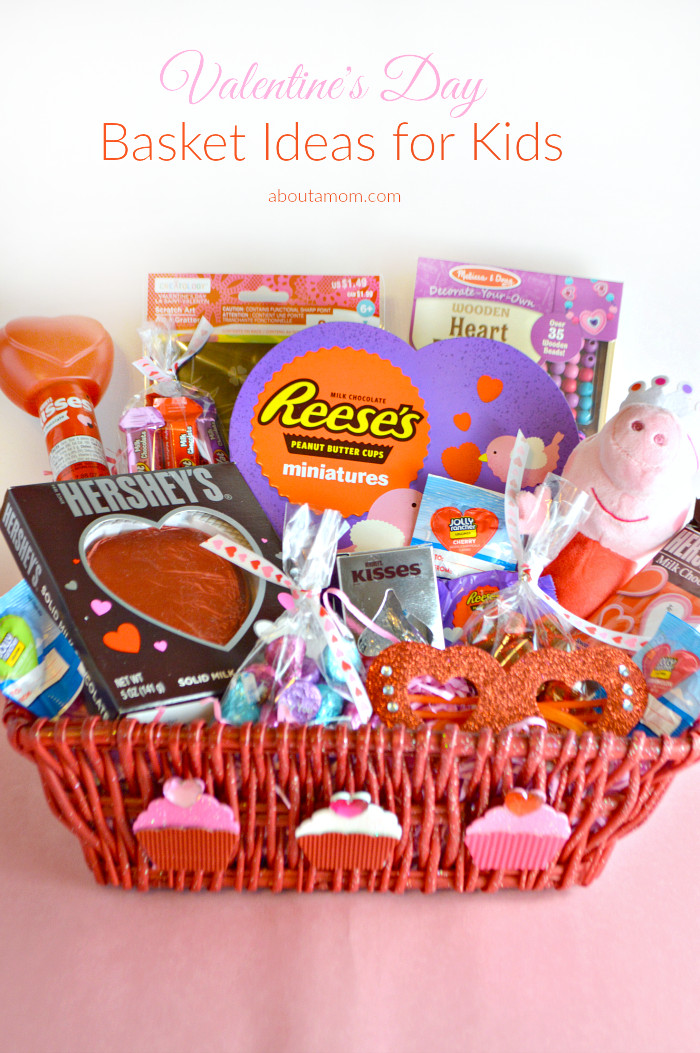 Gift Basket Ideas For Children
 Valentine s Day Basket Ideas for Kids About A Mom