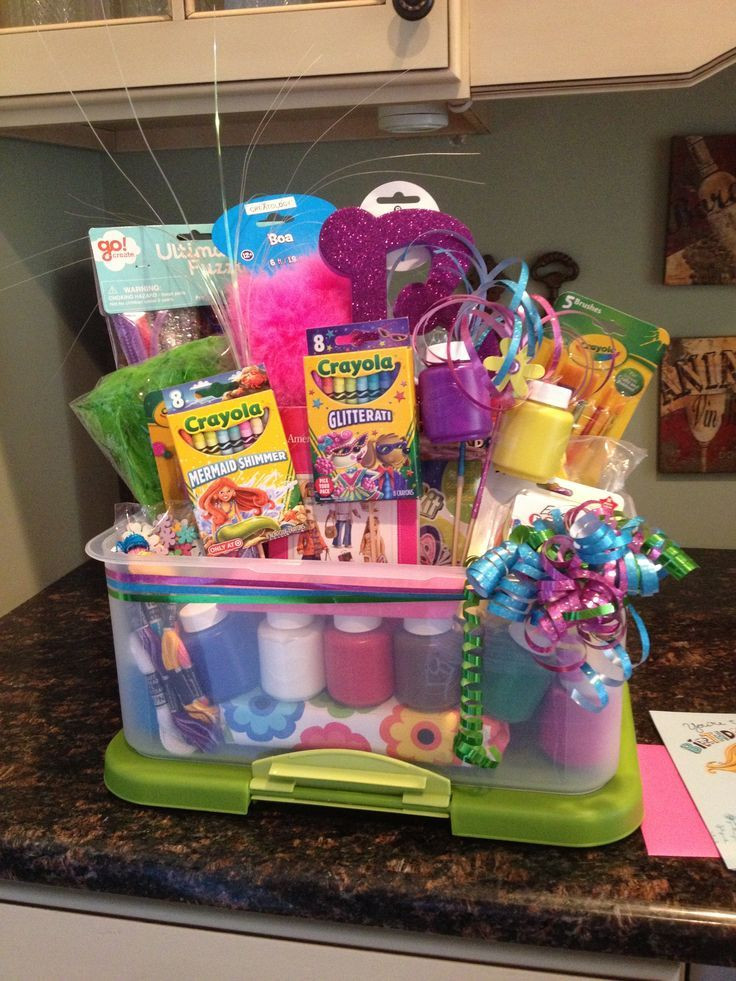 Gift Basket Ideas For Children
 Instead of giving your kids more candy give them