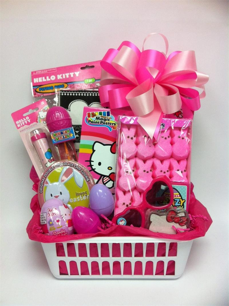 Gift Basket Ideas For Girls
 Hello Kitty Easter Gift for Girls The Bountiful Basket 2019