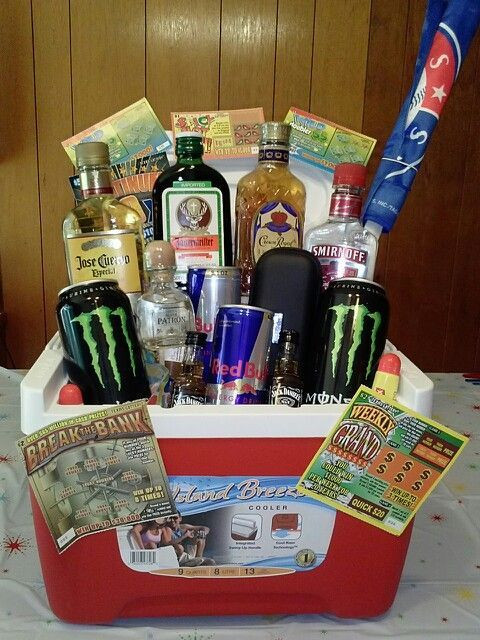 Gift Basket Ideas For Guys
 14 best Casino t basket images on Pinterest