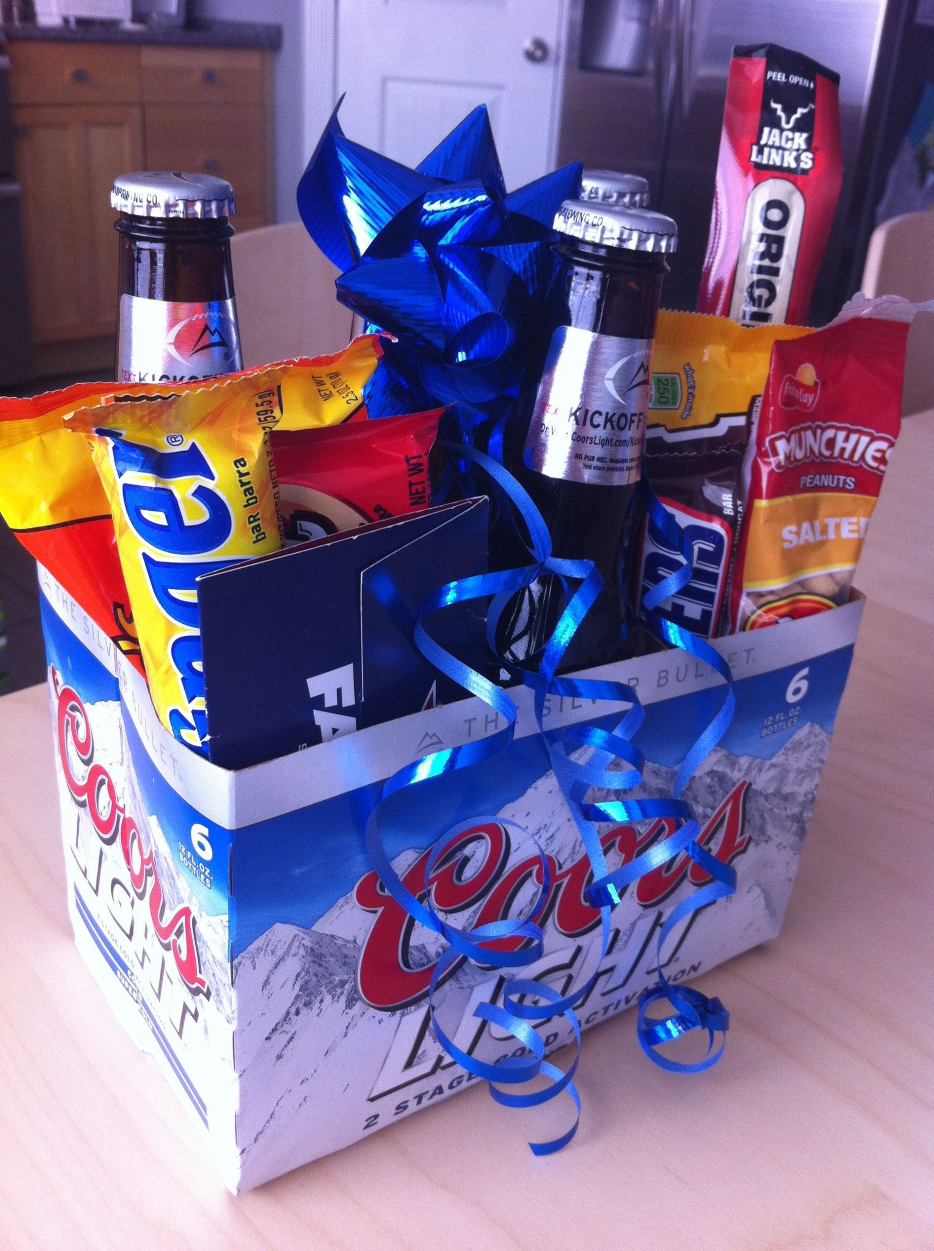 Gift Basket Ideas For Men
 A Great Man Gift