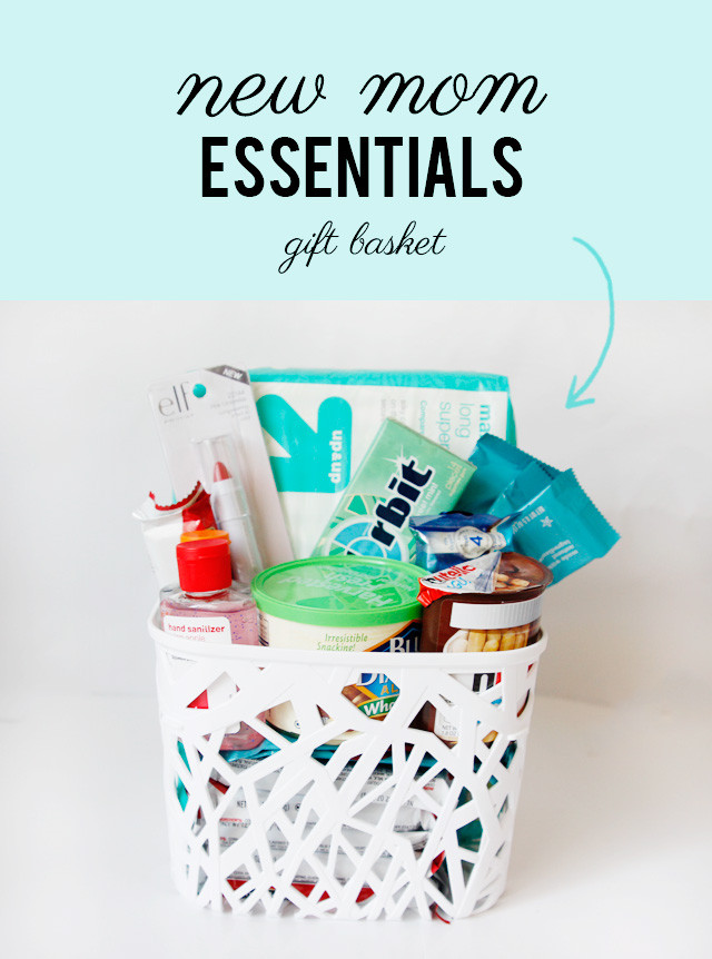 Gift Basket Ideas New Moms
 what to bring a new mom new mom essentials t basket