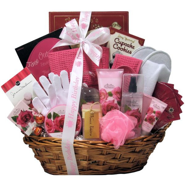 Gift Basket Ideas Women
 Spa birthday t basket for women