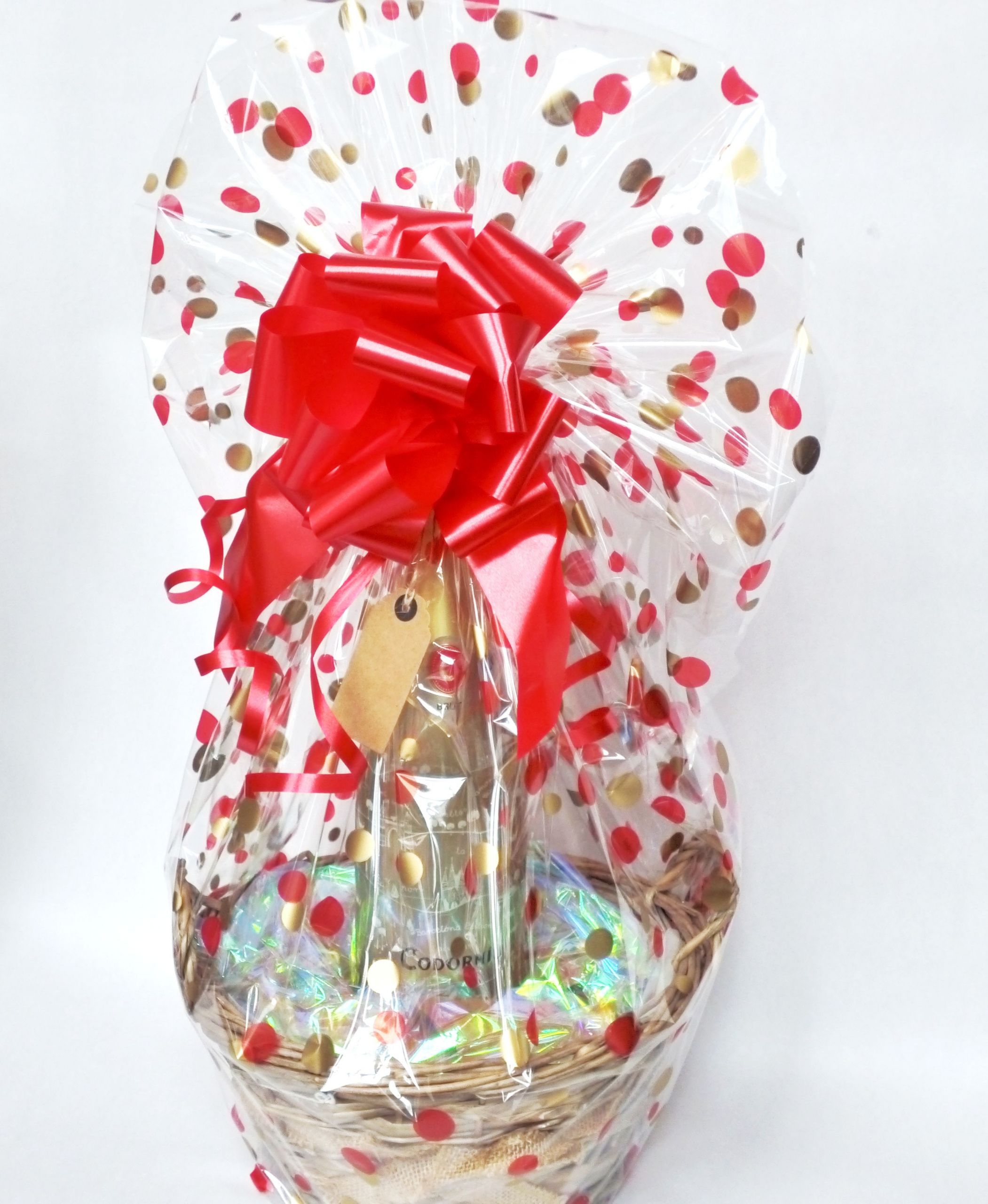 Gift Basket Wrapping Ideas
 Fabulous t basket made with our basket making kits