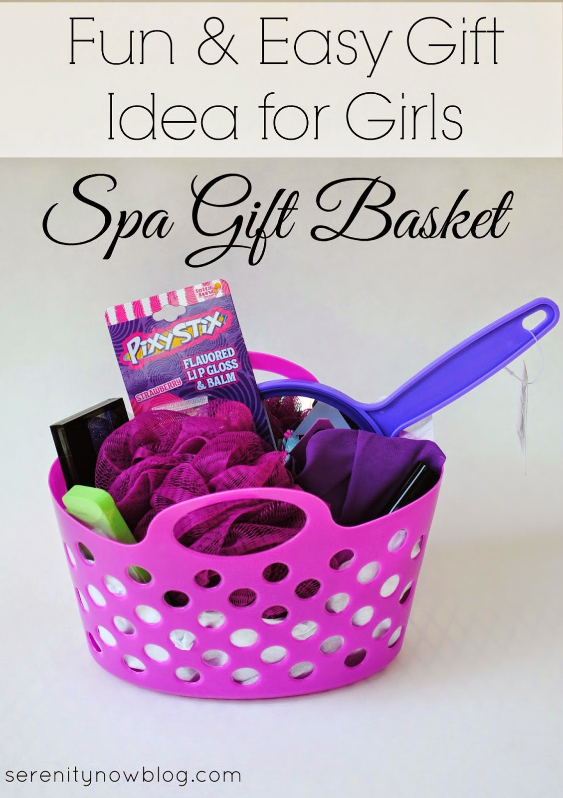 Gift Baskets Ideas For Girls
 Serenity Now Gift Basket Birthday Present plus Theme