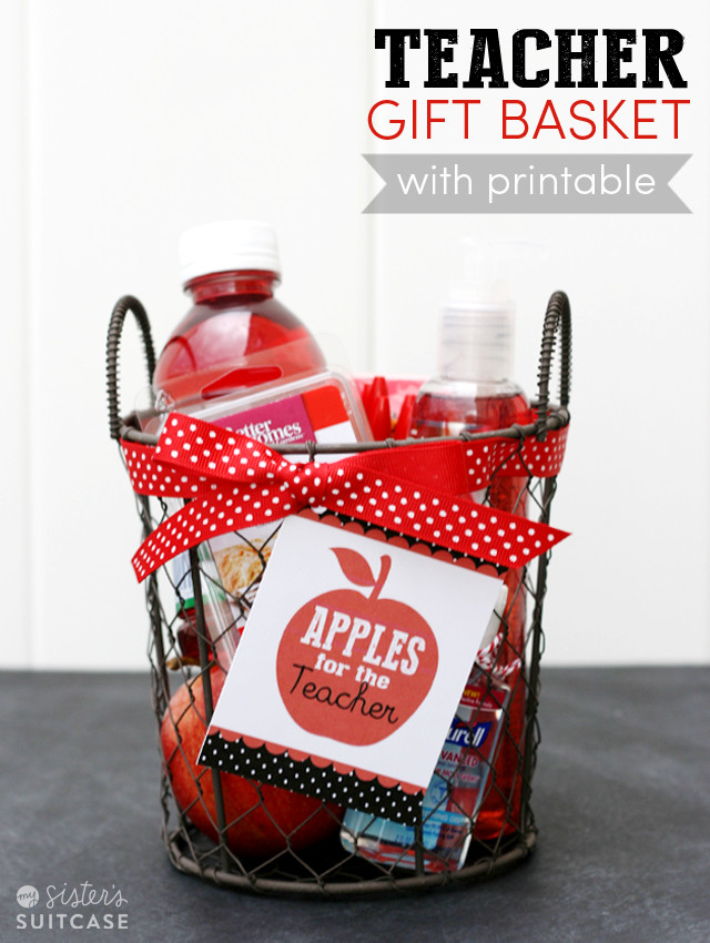 Gift Baskets Ideas For Teachers
 20 Back 2 School Teacher Gifts