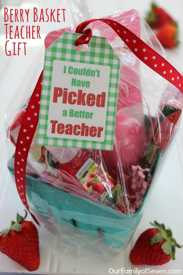 Gift Baskets Ideas For Teachers
 Yummy DIY Back to School Teacher Gifts