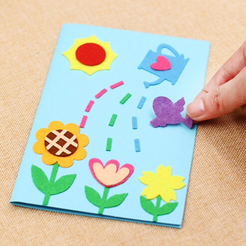 Gift Card For Child
 Kids Children Beautiful Birthday DIY Art Craft Kit Gift