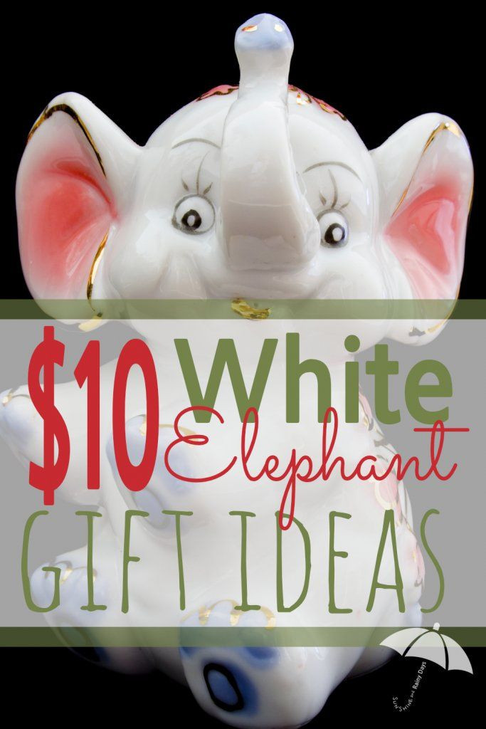 Gift Exchange Ideas For Kids
 $10 White Elephant Gift Exchange Ideas