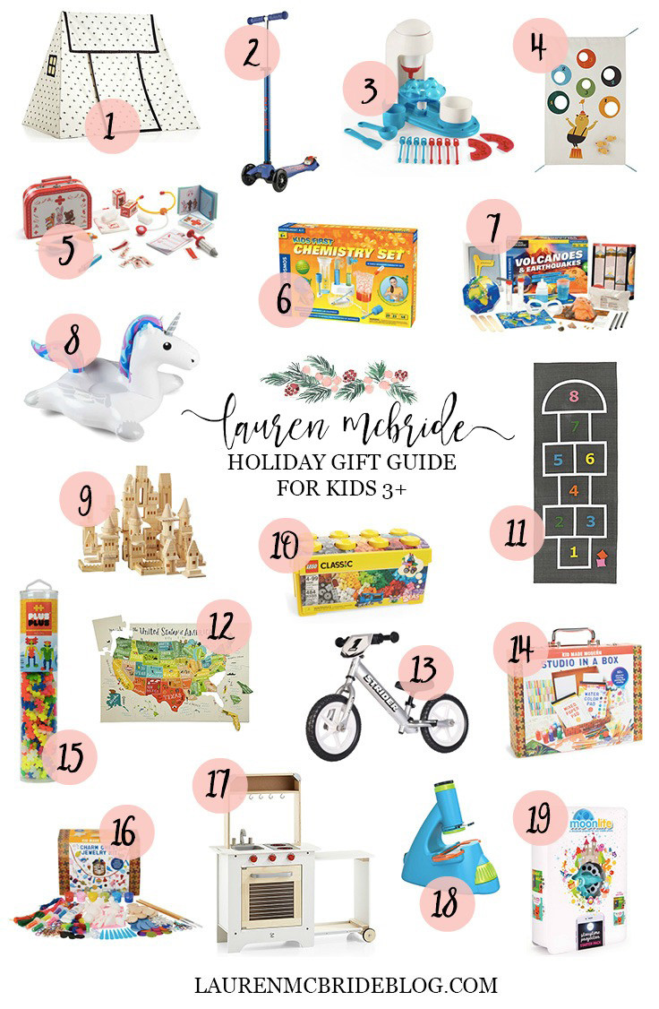Gift Guide 2020 Kids
 Holiday Gift Guide Kids Ages 3 and Up Lauren McBride