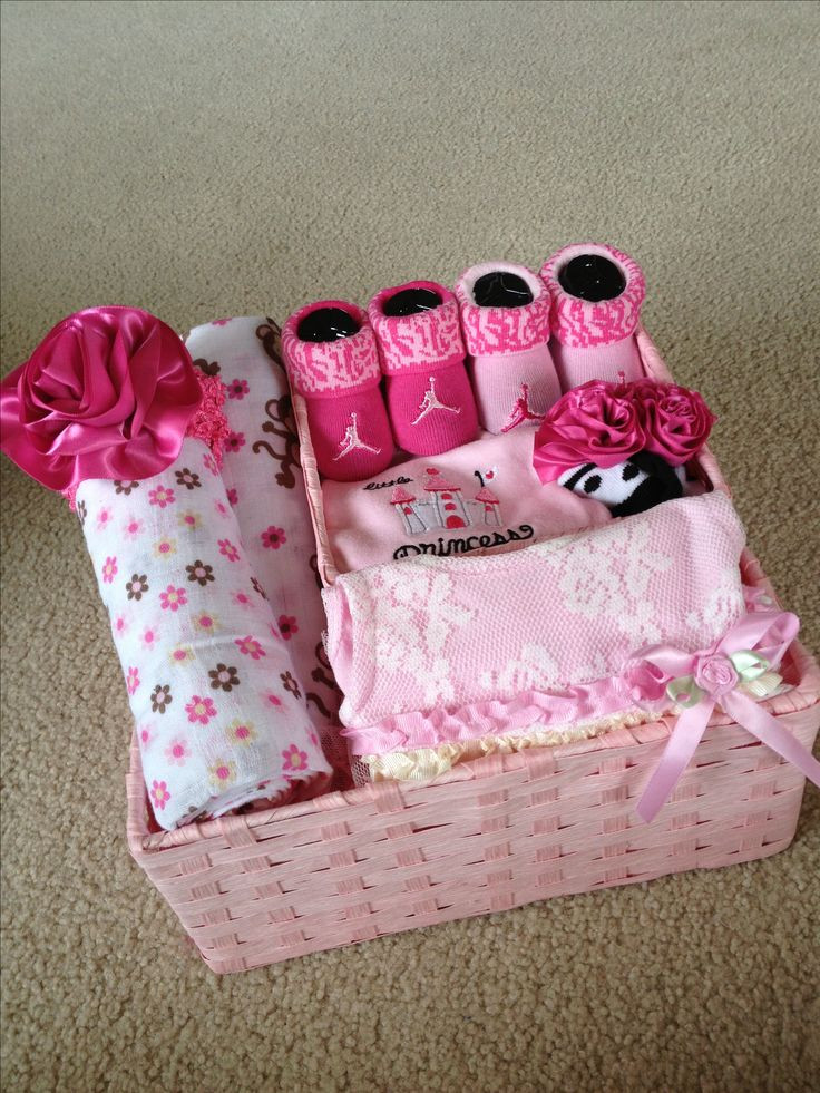 Gift Ideas Baby Girl
 Baby girl t basket