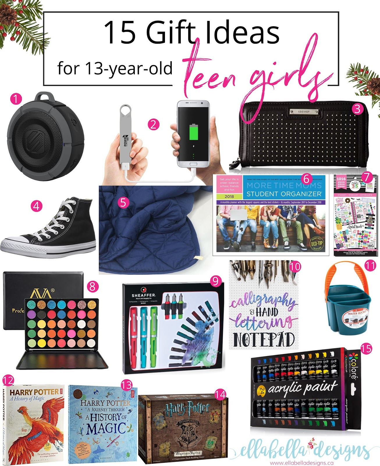 Gift Ideas For 13 Year Old Girls
 Ellabella Designs 15 Gift Ideas for 13 year old Teen